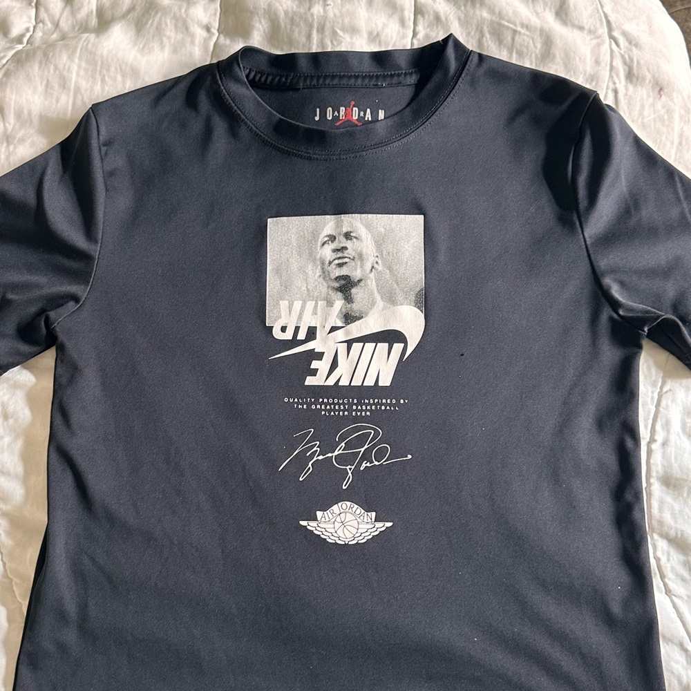 Nike Jordan Black short Sleeve Tee